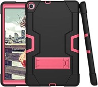 NIKCORP Oklopna maska sa stalkom za Samsung Galaxy Tab A7 10.4", crna